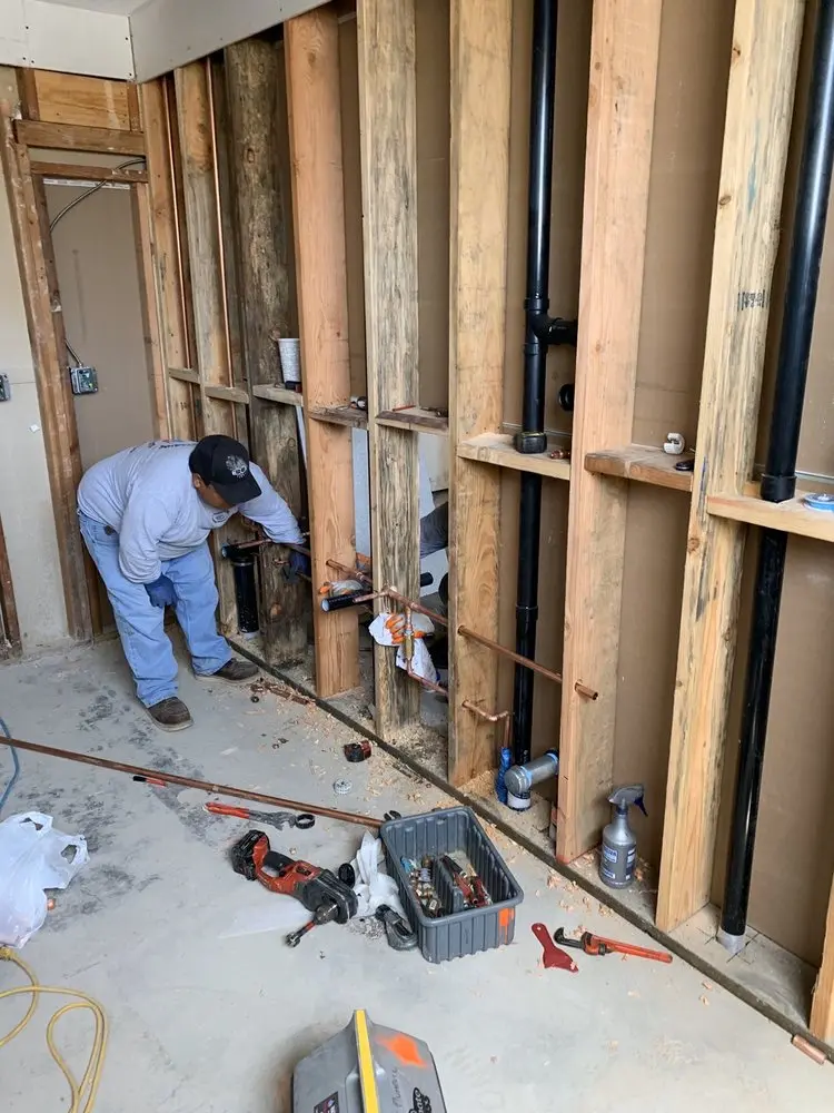 Commercial rough-in plumbing for Trenchless Sewer Repair in Oak Point Acres